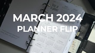 march 2024 flip-through | personal size | fortheplannergirls