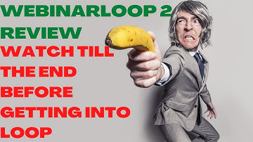 WEBINARLOOP 2 REVIEW| Webinarloop 2 Reviews| (Warning): Watch Till The End Before Getting Into Loop.