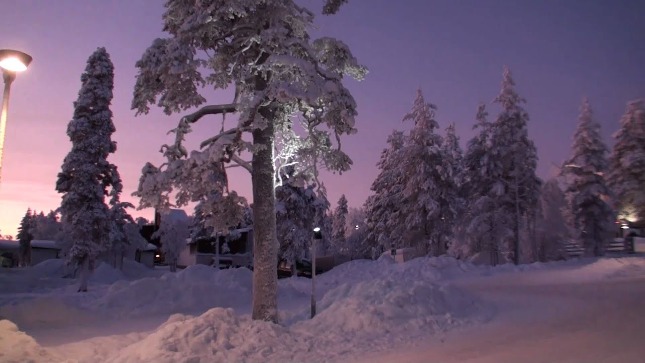 Finland - 06. DAY 2 - Saariselkä - Walk Around The Town (Day) - HD 1080 [original audio track]