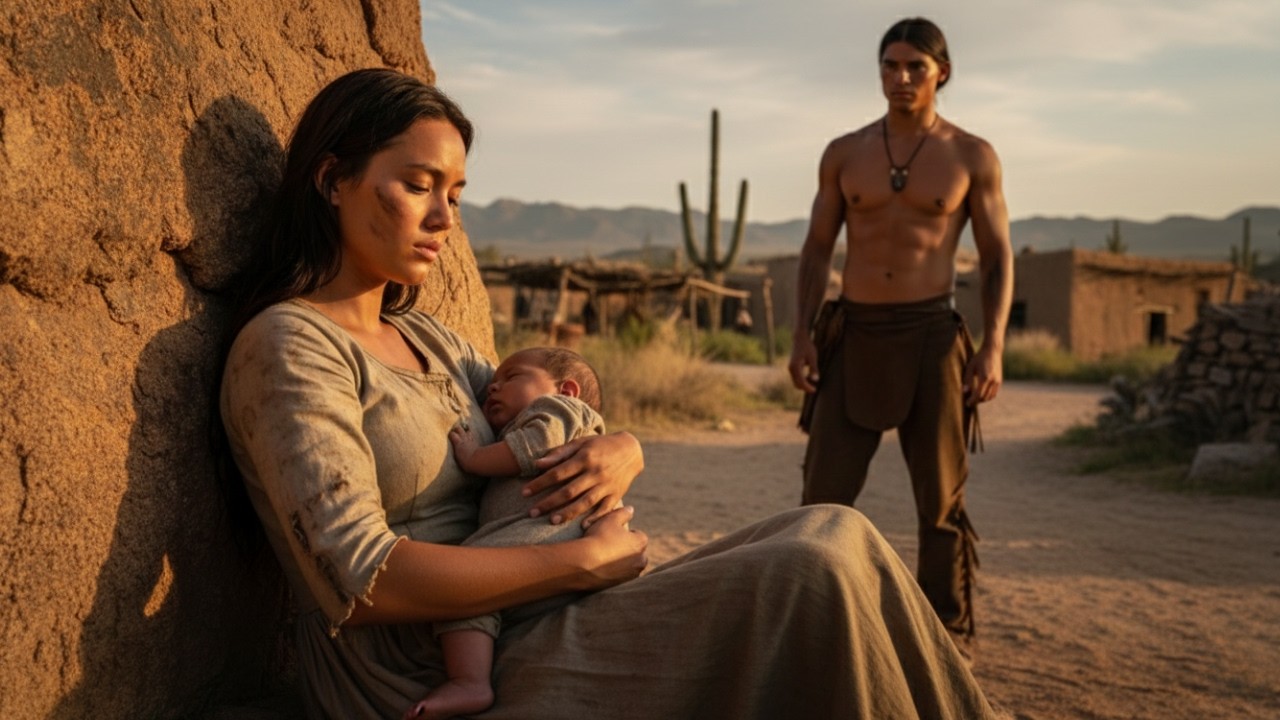 Dio a luz SOLA en el desierto… pero un APACHE la encontró a tiempo…