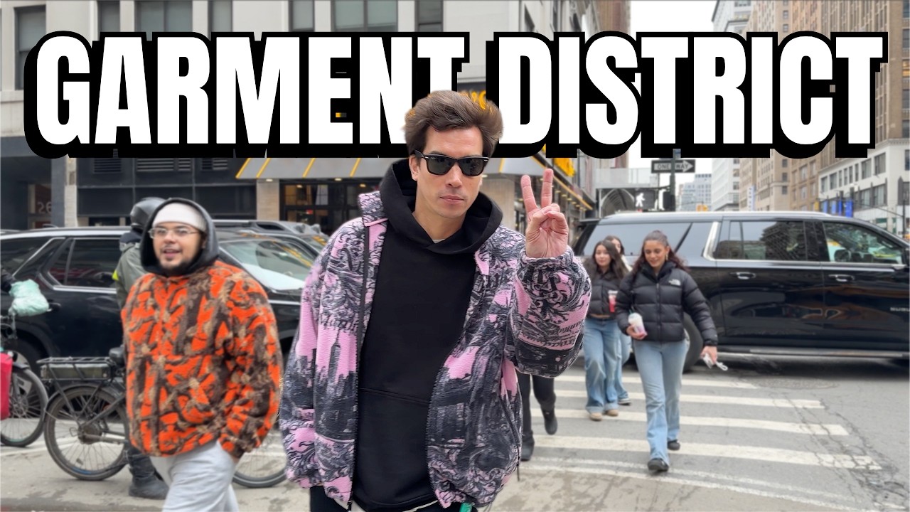 NEW YORK CITY Walking Tour [4K] - GARMENT DISTRICT, Birthplace Of New York Fashion