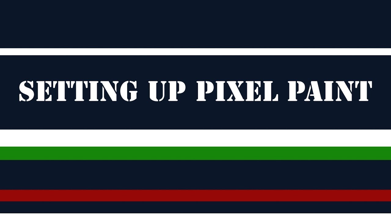 PIXEL PAINTING- Configuring Photoshop - YouTube