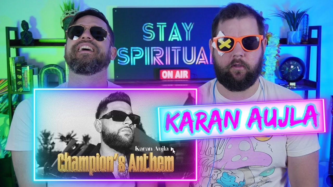 REACTING to Champions Anthem Official Punjabi Karan Aujla