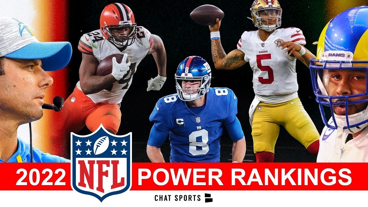 2022 NFL Power Rankings: All 32 Teams From Worst To First During NFL  Training Camp 