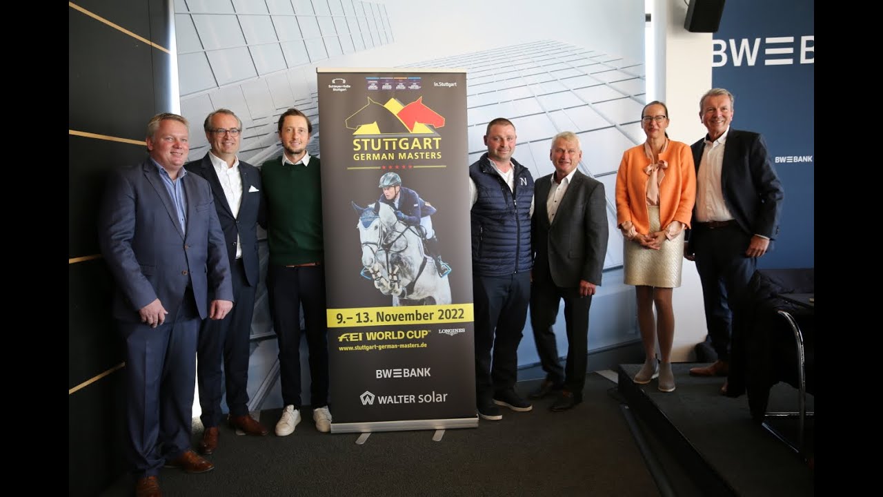 STUTTGART GERMAN MASTERS - Pressekonferenz mit Martin Fuchs und Michael Brauchle