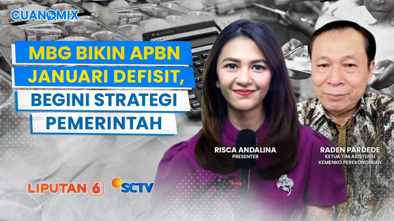 APBN Januari Mengalami Defisit, Bagaimana Pengaruhnya Untuk Target Ekonomi Indonesia? | CUANOMIX