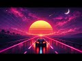 Echoes on the Freeway | Chill Synthwave Background Music | Relaxing Retro Music