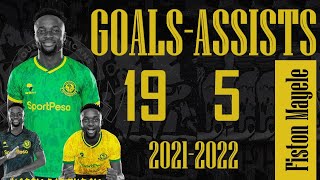 FISTON MAYELE'S GOALS & ASSISTS 2021-22 | NGAO YA JAMII | NBC LEAGUE | ASFC | DISALLOWED