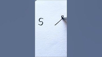S      || Comment your name..|| #viral  #cursive #cursive-handwriting #shorts