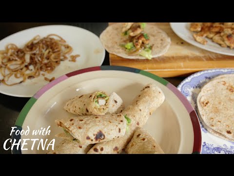 Chicken Wraps- Food with Chetna