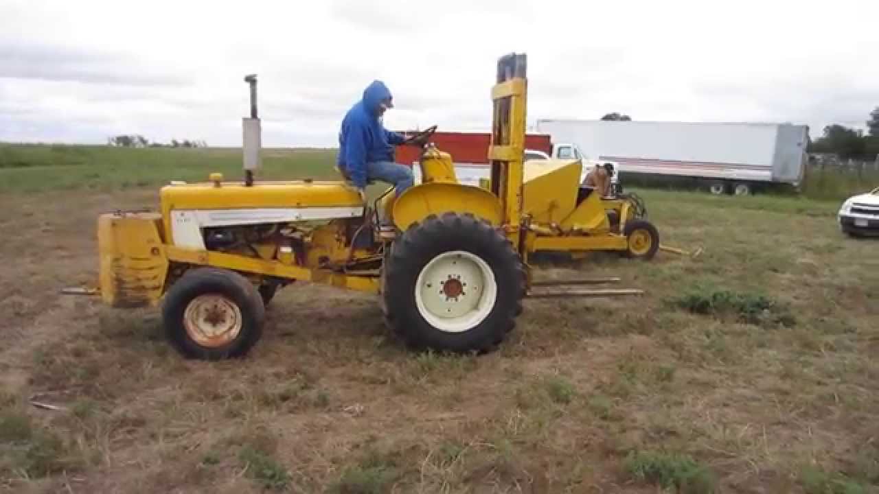 International Rough Terrain Forklift YouTube