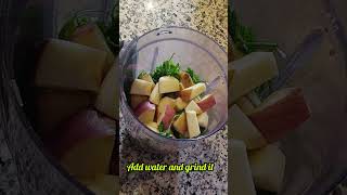 Parsley juice#Green juice #detox drink#Parsley,apple, cucumber detox drink #