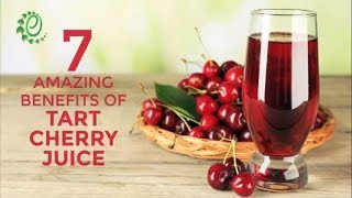 7 Amazing Benefits Of Tart Cherry Juice | Organic Facts Profile