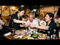「4K」仕事終わり飲み屋で部長と一杯🍻酔っぱらってしまった💖