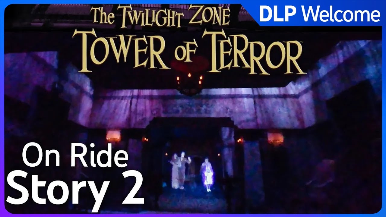[4K POV] TOWER OF TERROR On Ride - Story n°2 : Monsters in Cage - Disneyland Paris