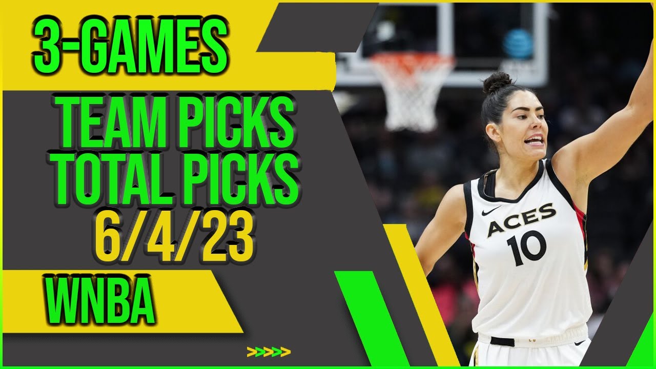 FREE WNBA Picks Today 6/4/23 Daily WNBA Picks and Predictions WNBA