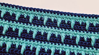 How To Crochet The Easy Twister Stitch Great For Blankets and Scarfs