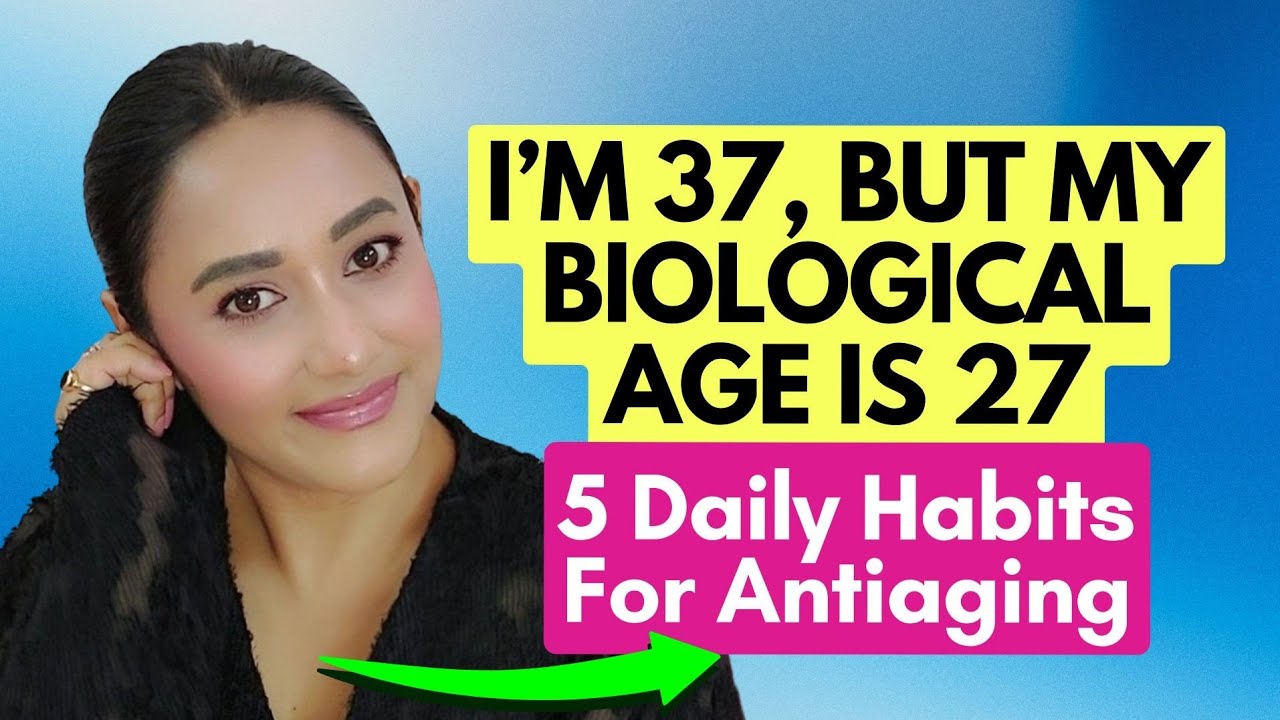 Как обратить вспять биологическое старение и помолодеть на 10 лет. 5 ежедневных привычек для заме...