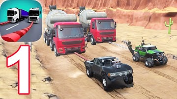 Towing Race - Gameplay Walkthrough Video Part 1 (iOS Android)