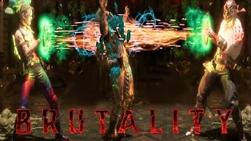 Mk11- All New Stage Brutalities and how To do them « Read Description »