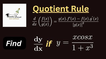 "Quotient Rule Explained - Calculus 1 | Math 101 Derivatives Made Easy!"