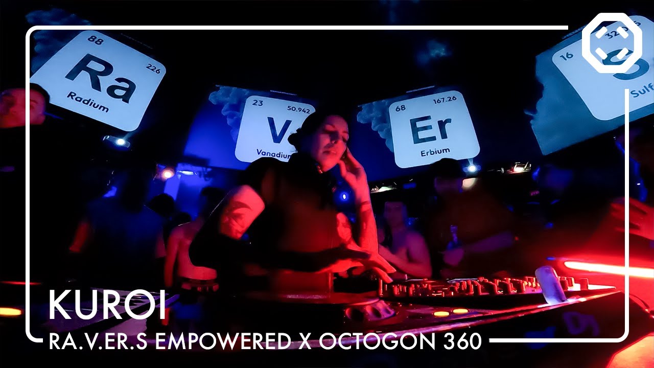 Kuroi | Ra. V. Er. S @ OCTOGON 360º Immersive System (DJ Set) - YouTube