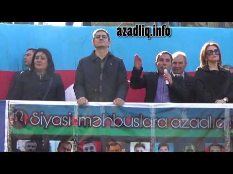 8 aprel mitinqinin aparıcısından gözəl şeir