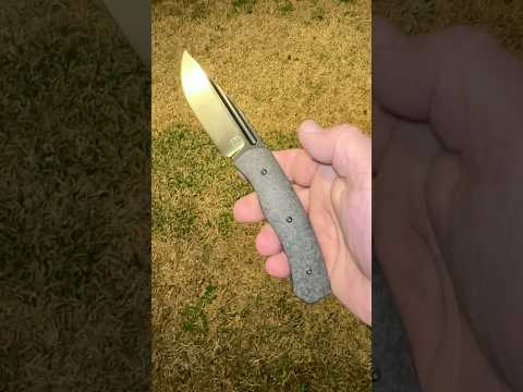 My BergBlades carbon fiber linerlock Magnacut Slpha knife… smooth and stealthy.