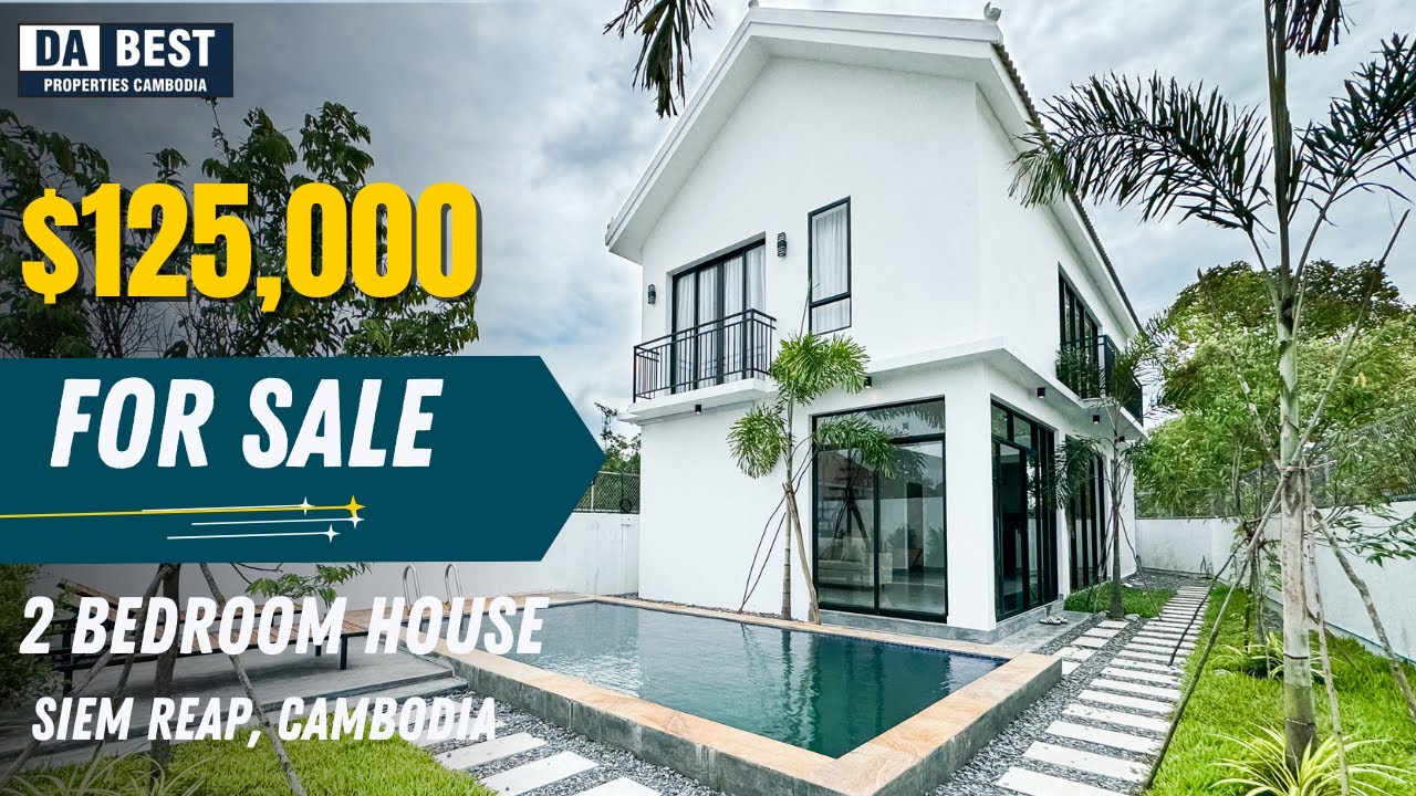 Turnkey 2 Bedroom House With Pool For Sale In Siem Reap – Cambodia