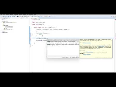 JAVA program to Calculate the sum of integers from a List