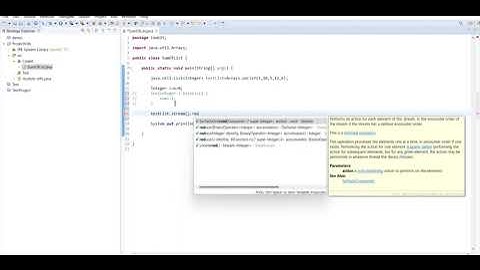 JAVA program to Calculate the sum of integers from a List
