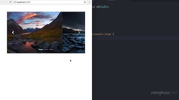 Bootstrap 4 中文教程：Carousel：调整旋转木马的显示