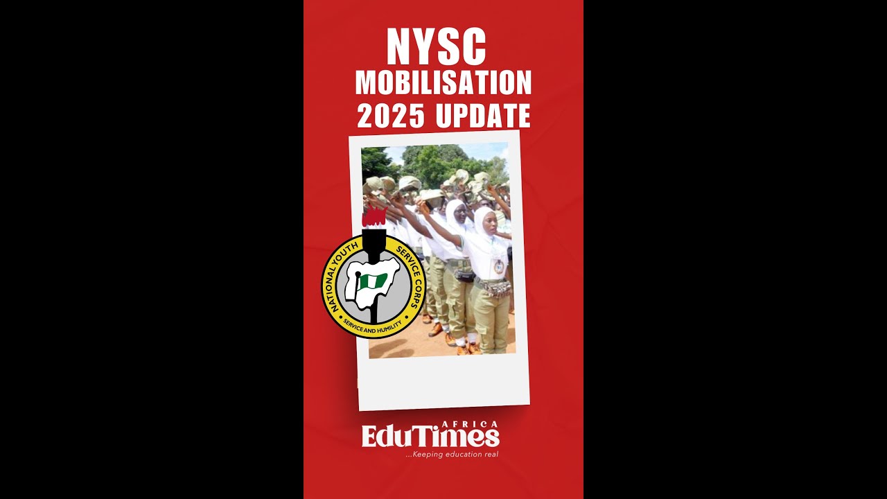 NYSC Mobilisation 2025 Update