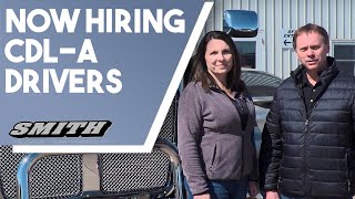 Now Hiring CDL-A Drivers Smith Trucking