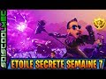 EMPLACEMENT ETOILE SECRTE SEMAINE 7! LA TRAQUE! TUTO DFI SAISON 6! FORTNITE BATTLE ROYAL!