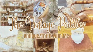 THE VINTAGE PEDDLER | ANTIQUE/THRIFT SHOP WITH ME