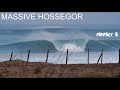 Massive hossegor  perfect french tubes pumped since the recent storm unloading on a perfect bank