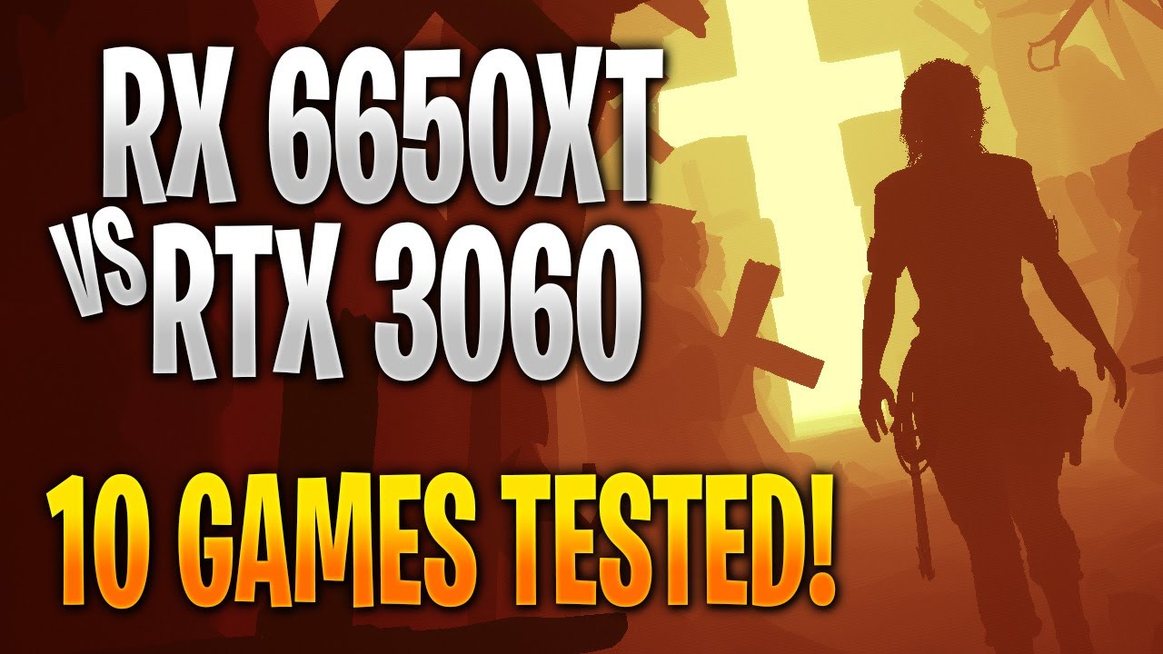 AMD RX 6650 XT vs Nvidia RTX 3060 | 10 Game Benchmark Test and Gameplay ...