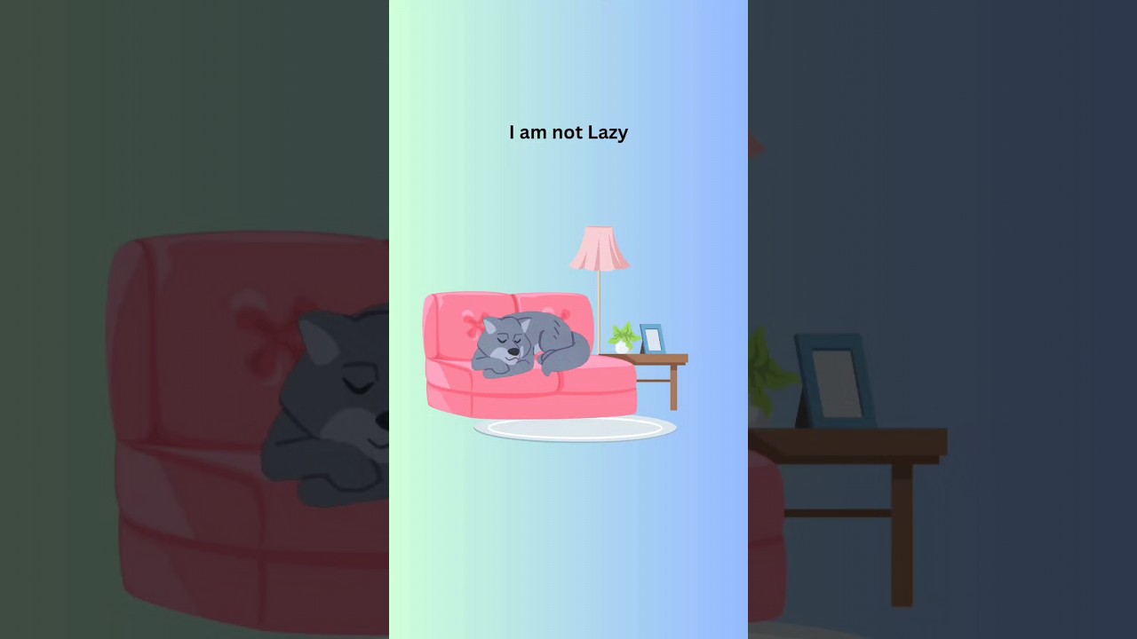 Conserving Energy, Not Laziness"😂😂