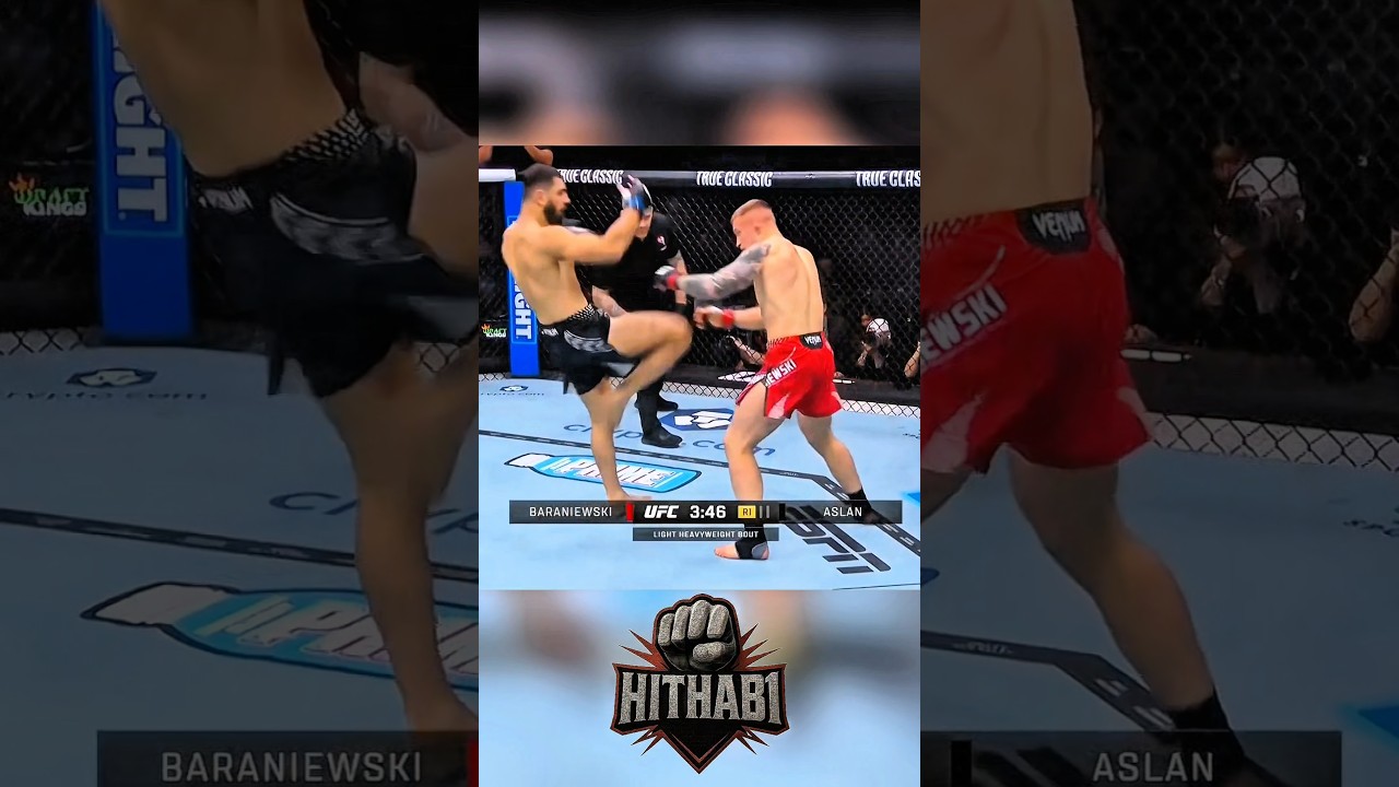 Iwo Baraniewski🇵🇱 vs Ibo Aslan🇹🇷 | 🔥UFC Highlights