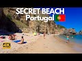 Secret Beach Walk , Sesimbra Portugal - 【4K UHD】