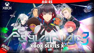 Psyvariar 3 en XBOX Series X, video en 4K60 HDR