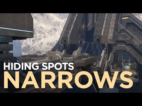 Halo 3 Hiding Spots Tutorials - Narrows