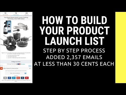 Step by Step Amazon Private Label Product Launch List Building How To