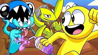 От Ненависти До Дружбы! | Rainbow Friends 2 - Анимации На Русском