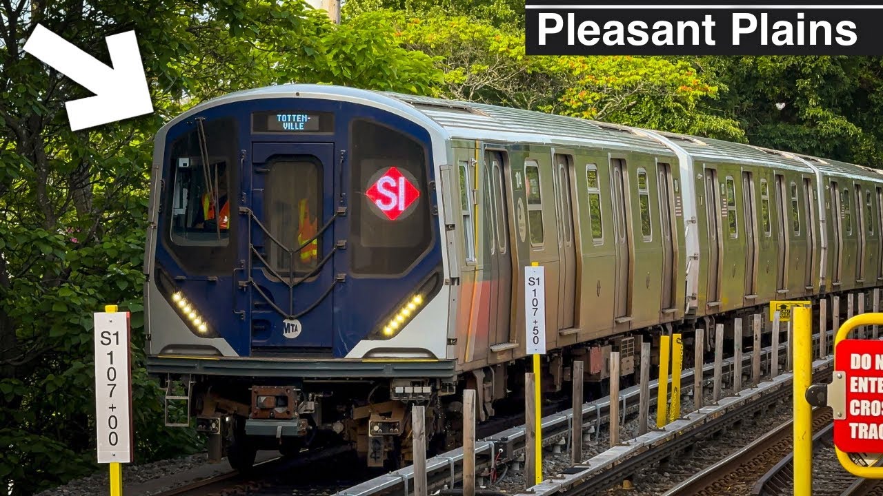 Mta R44 Sign ᴴᴰ⁶⁰ ᴴᴰᴿ MTA Staten Island Railway: PM Rush R44 & R211S Trains ...