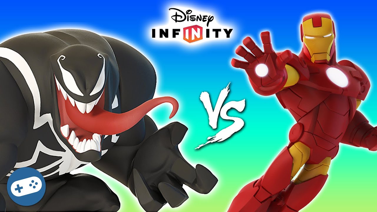Venom VS Iron Man Marvel Battlegrounds Disney Infinity 3.0