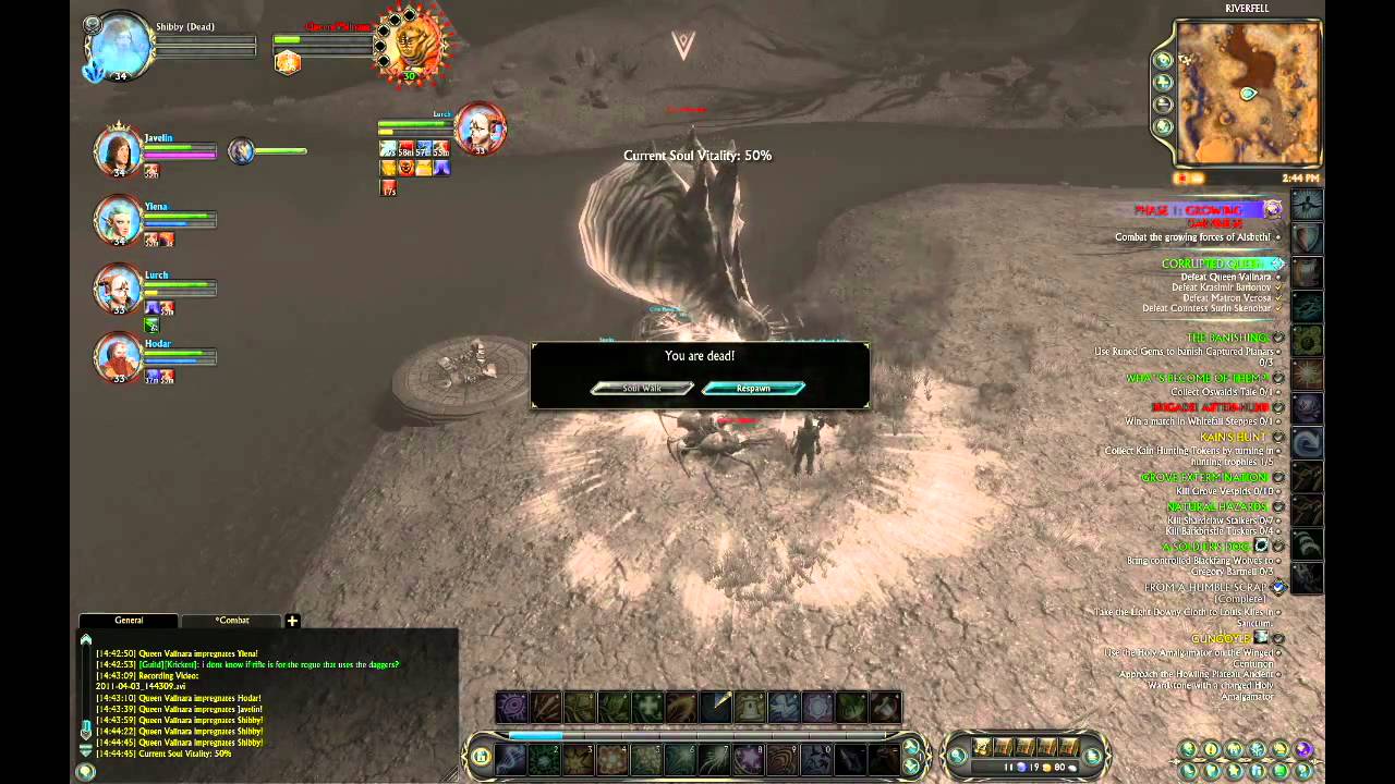 Fowl Cascade - Queen Vallnara