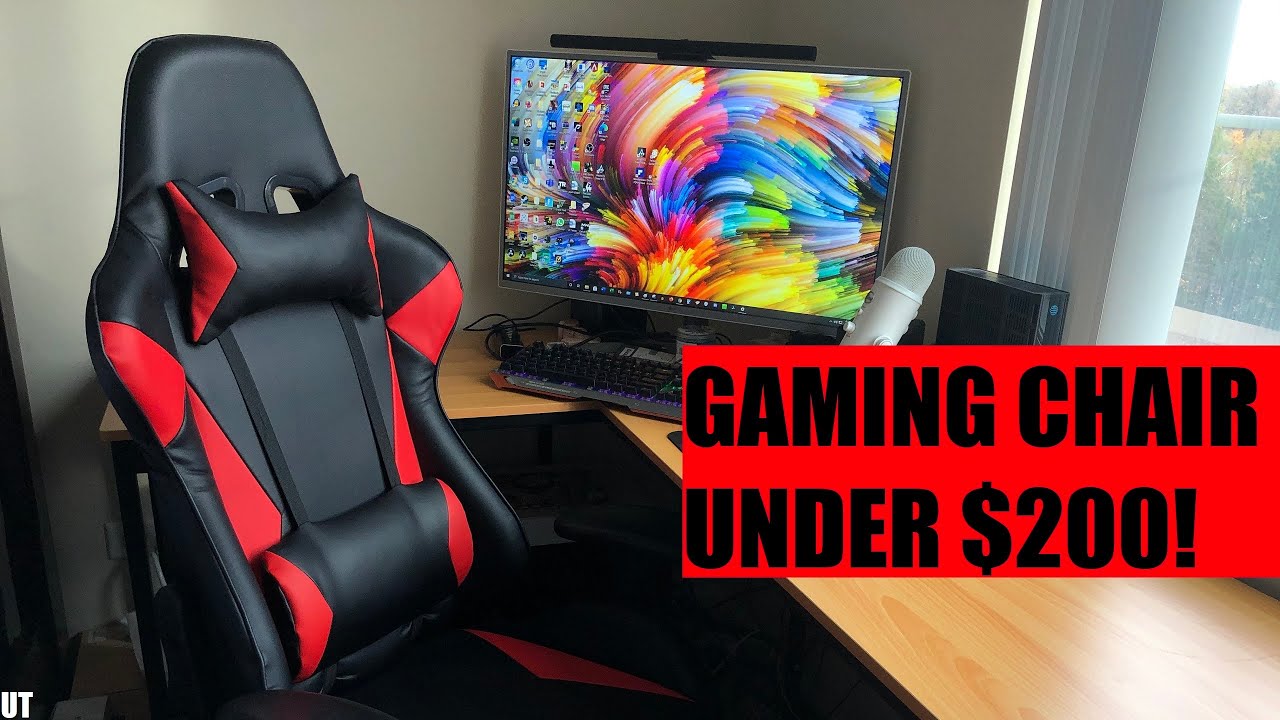 HopeRacer Apollo Racing Series Gaming Chair (Leather) For Kids Or Short/Skinny People!