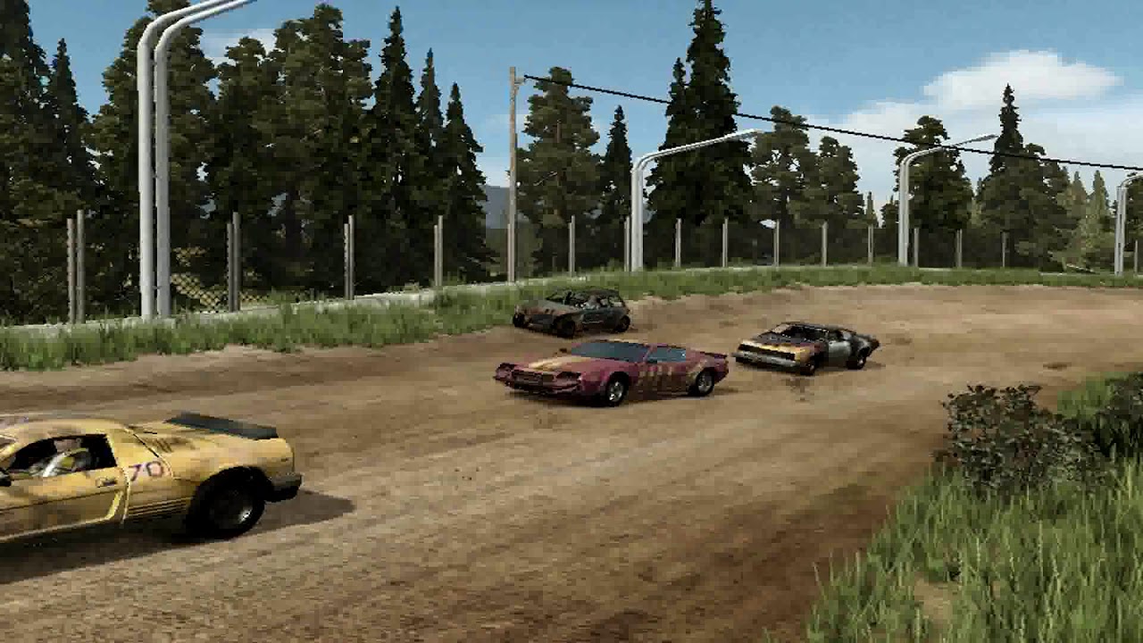 flatout 3 : race with replay 5 with my car of chilli